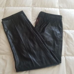 Levi's premium Black leather pants